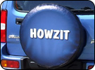 Custom Spare Wheel Cover for Hozit