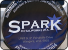 Spark Metalworks Spare Tire Cover