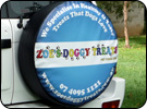 Spare Wheel Cover for Zoes Doggy Treats