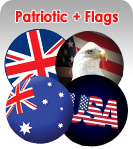 Patriotic and Flag Spare Wheel Covers